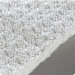волокнистый иглопробивной мат на основе кремнеземного волокна с пришитой кремнеземной тканью плотностью