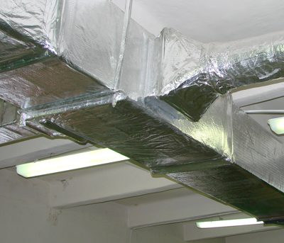 Огнезащита воздуховодов